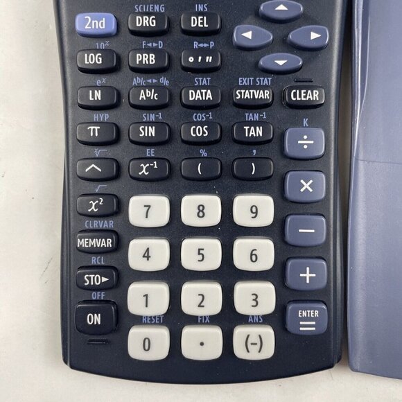 Texas Instruments TI-30X IIS Solar Scientific Calculator Tested Working - Picture 2 of 7